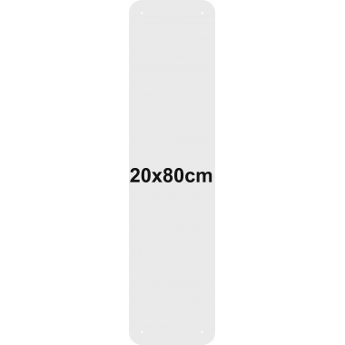 Tablica magnetyczna na magnesy Pusta #16 - 20x80cm
